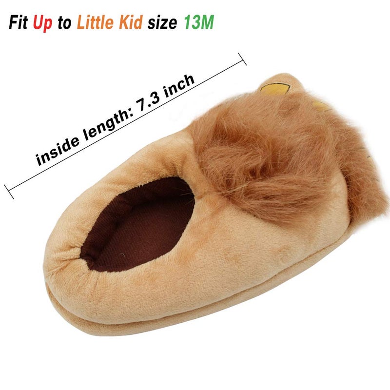 Ibeauti Little Kids Furry Monster Adventure Slippers, Comfortable Novelty Warm Winter Hobbit Feet Costume Slippers for Boys Girls - Image 2